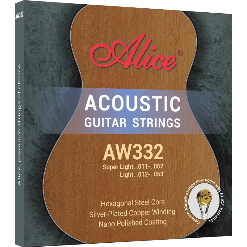 Alice acoustic guitar string AW332 800x800
