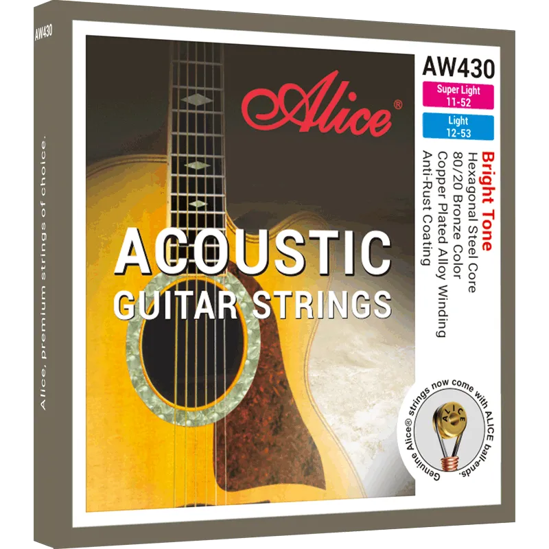 Alice acoustic guitar string AW430 800x800