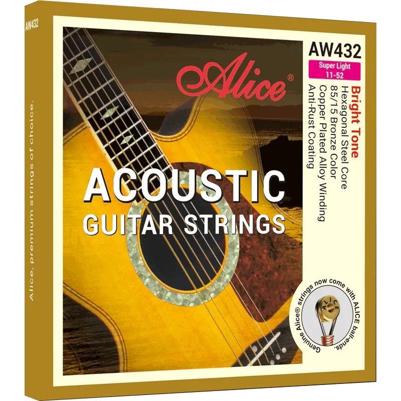 Alice acoustic guitar string AW432-SL 800x800