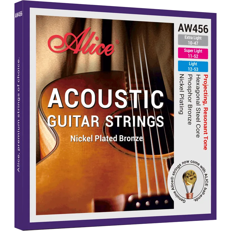 Alice acoustic guitar string AW456 800x800