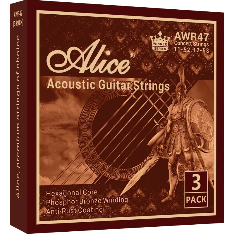 Alice acoustic guitar string AWR47(3PACK)800x800