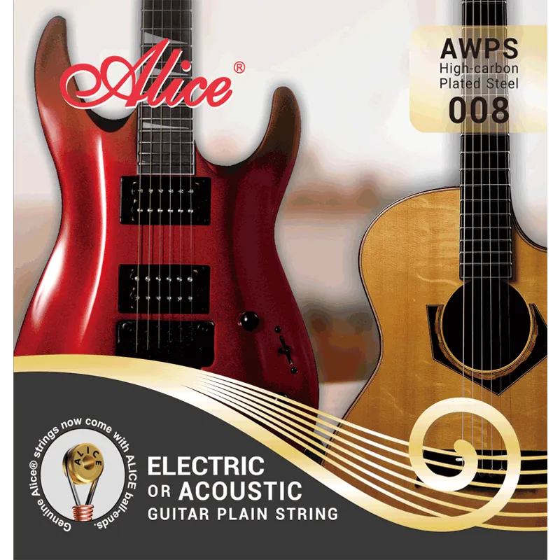 Acoustic, Electric Guitar Treble Singles AWPS-800x800